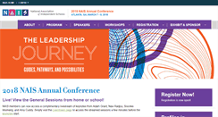Desktop Screenshot of annualconference.nais.org
